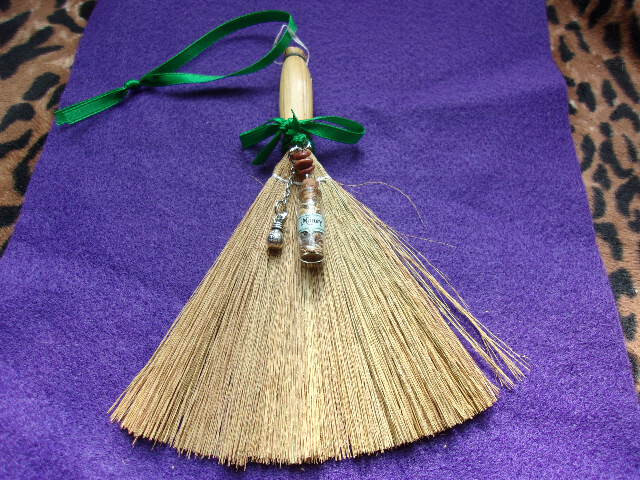 Money Broom Charm