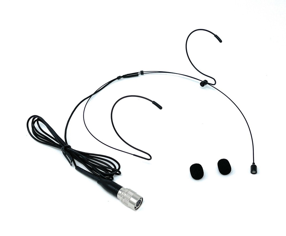 Headset Microphone Mic fits Audio Technica Wireless Transmitters Black