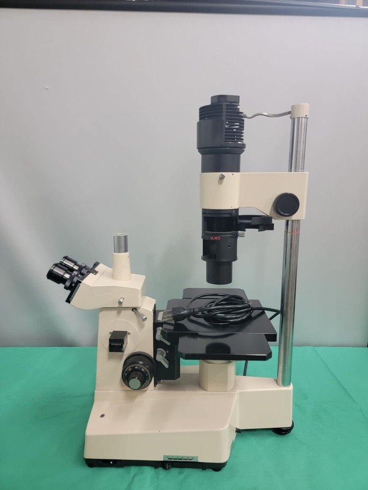 Olympus IM Inverted Laboratory Microscope w/ 3 objectives