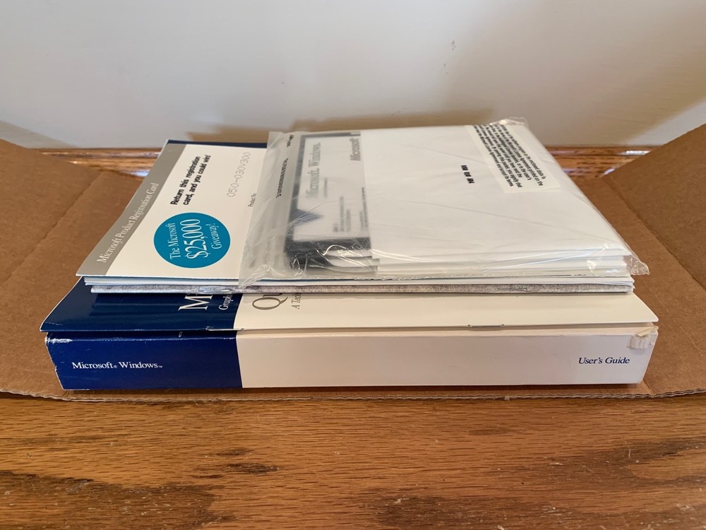 NEW Microsoft Windows 1.20MB Disk 3.0 Version Graphical Environment 050-030V300