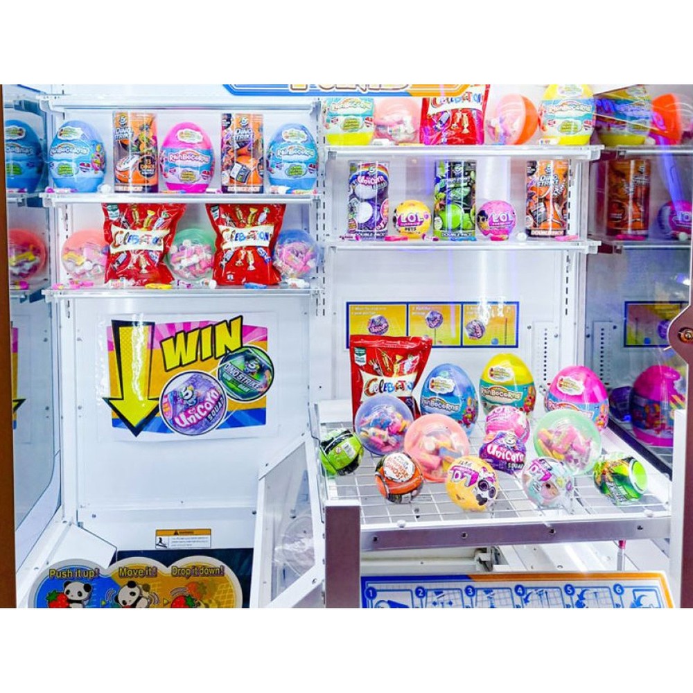 Sega Pushing Points Prize Skill Arcade Game