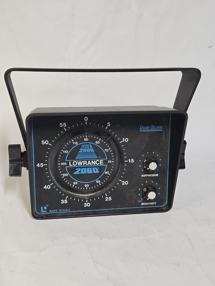 Dual Scale Lowrance Fish Finder *does Not Include Cords