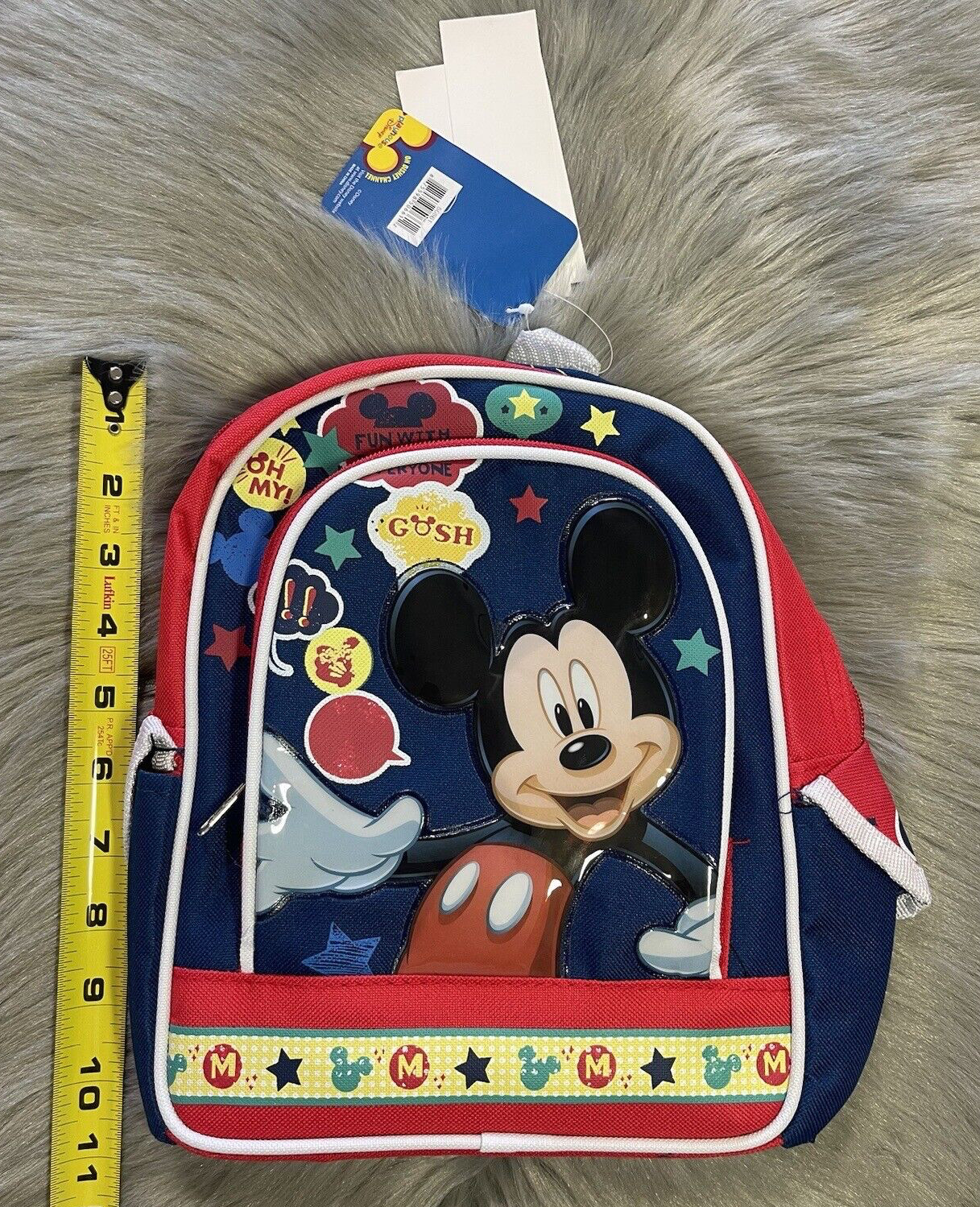 NWT Disney Mickey Mouse Clubhouse Mini Pack Pact Kids Backpack Bag New!
