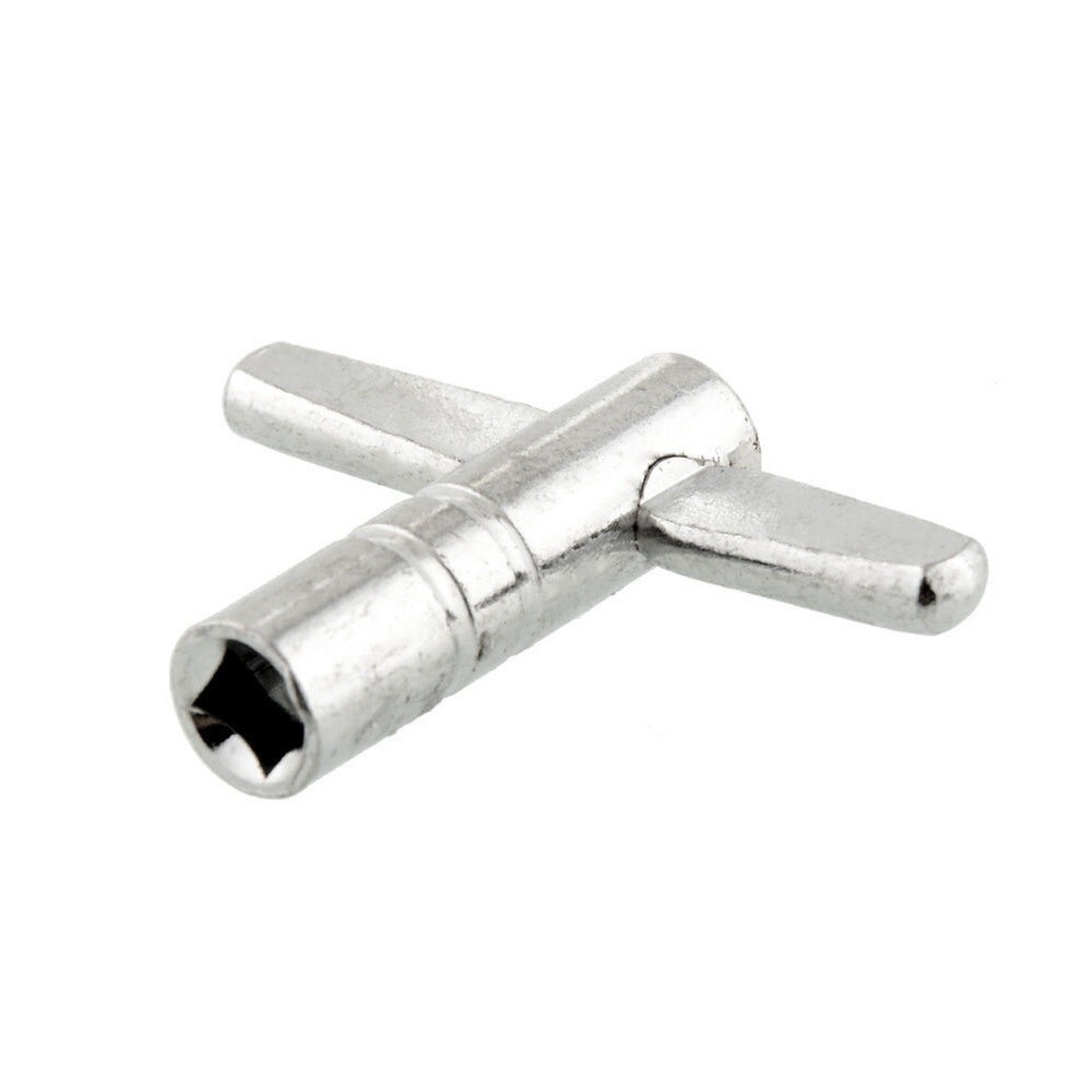 Zenison 3 Pack Metal Drum Tuning Keys Tuner Solid Standard 5mm Square