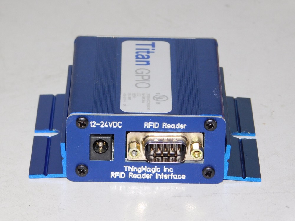 ThingMagic Titan GPIO TM-GPIOBox Module RFID Reader Interface 12-24VDC Unit