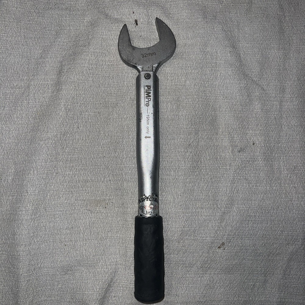 PiMPro Torque Wrench 19Nm w/ 32mm Open End Head