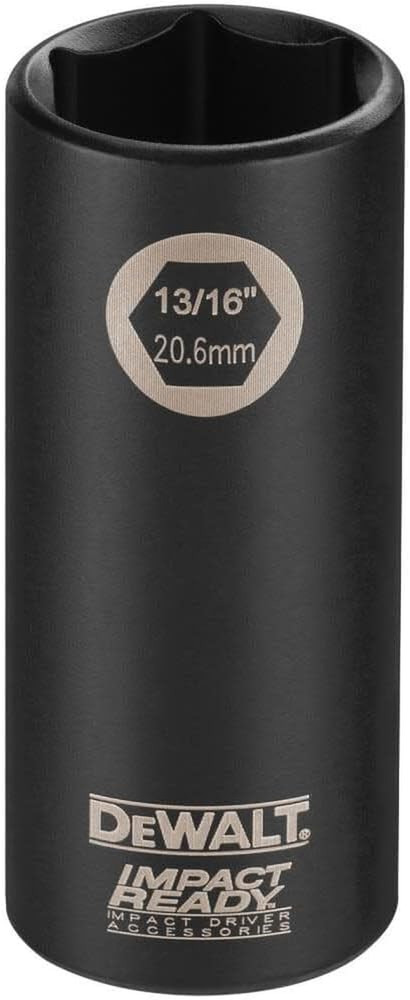 DW2290 3/4-Inch IMPACT READY Deep Socket for 3/8-Inch Drive