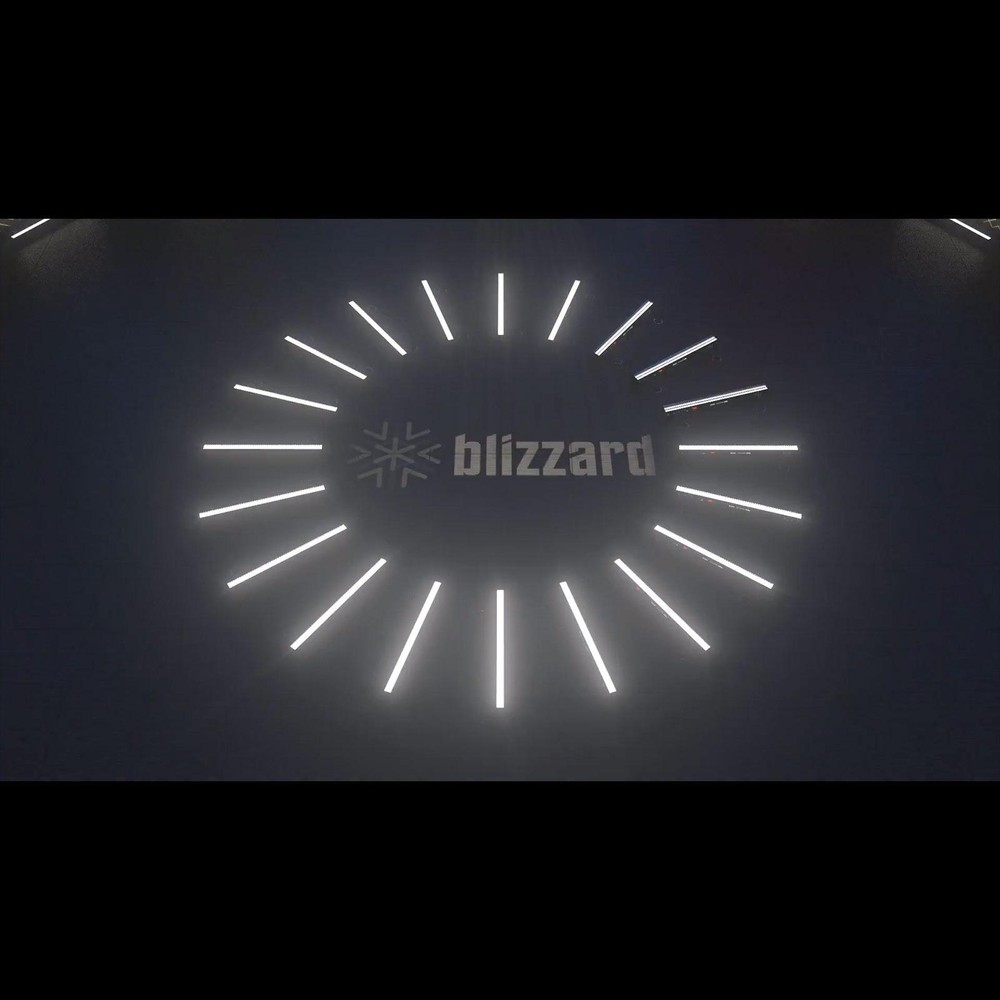 Blizzard Lighting StormChaser Supercell Effect 1 Meter Wash Effect Lights w Bag