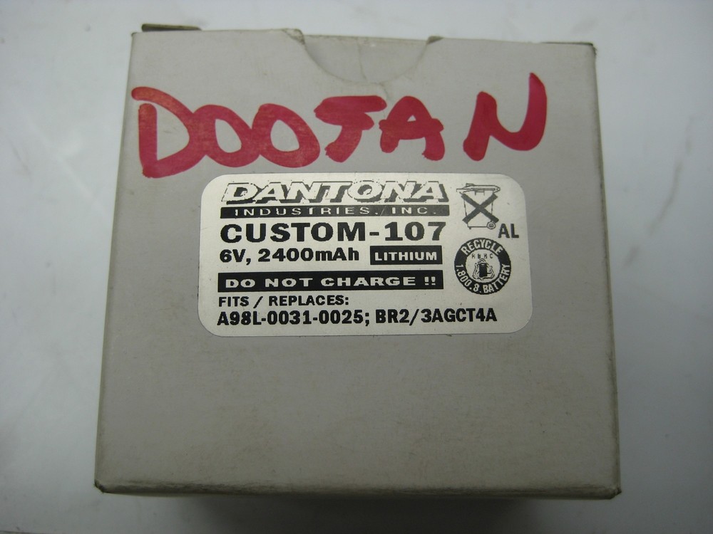 DANTONA CUSTOM-107 BATTERY NSMP