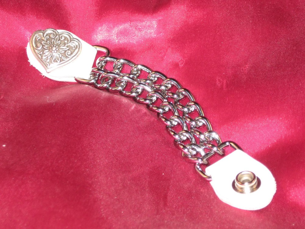 Handcrafted Vest Extender, Heart