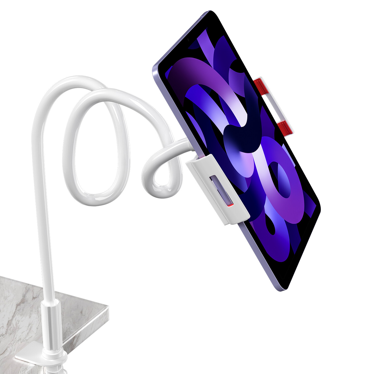 For Apple Samsung PAD Universal Lazy Mount 360º Flexible Gooseneck Tablet Holder