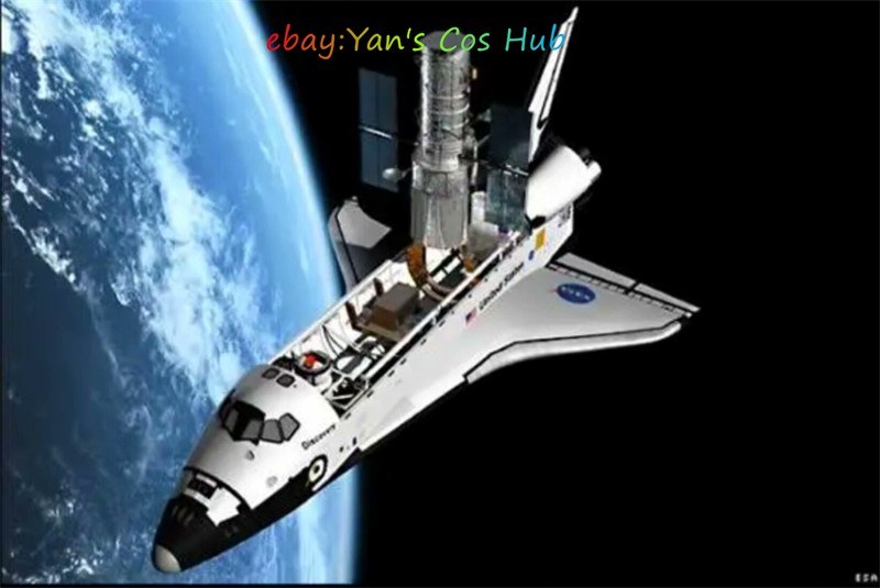 1:200 Space Shuttle Discovery / Hubble 3D Printed Model