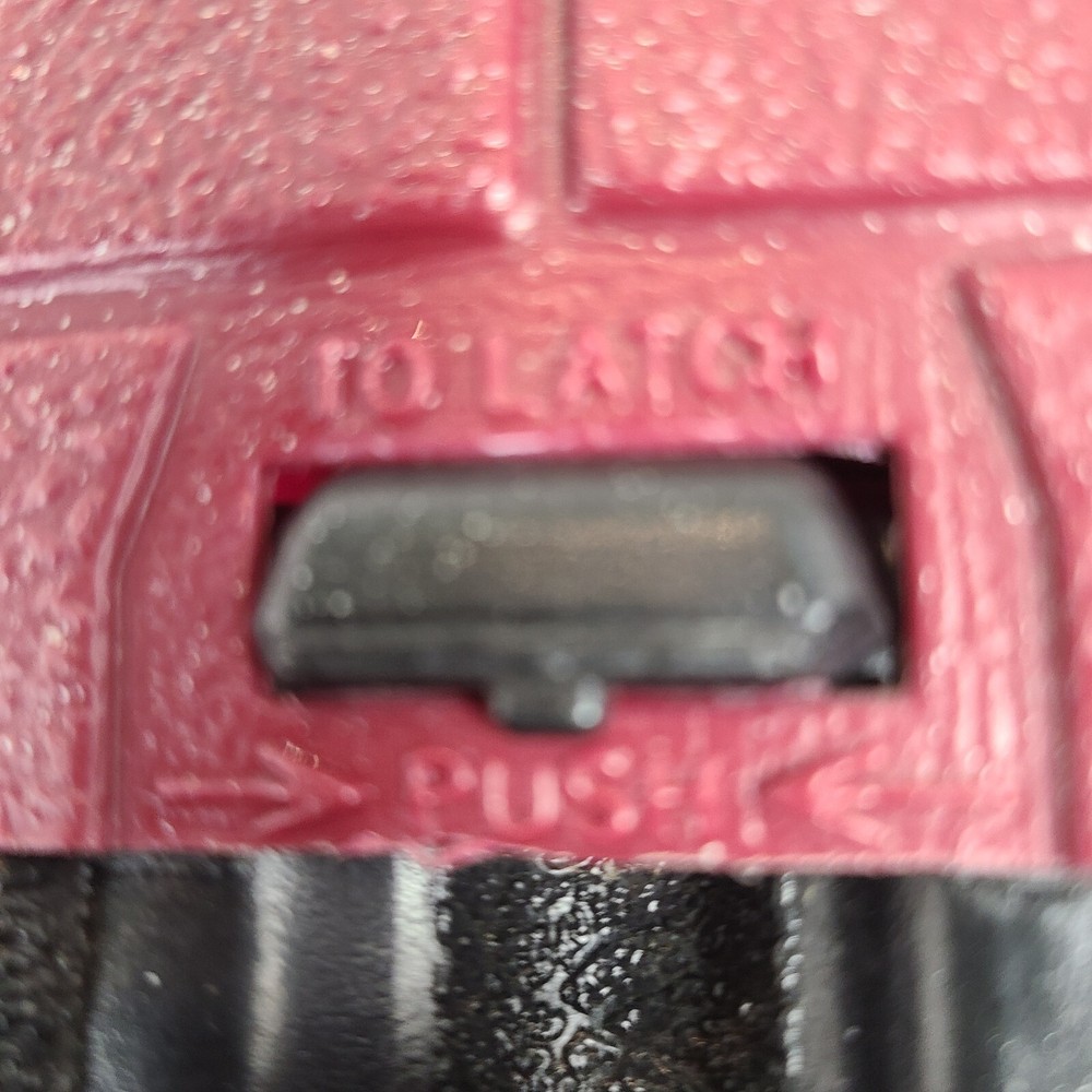 Coleman Lantern Carry Case Only Red Plastic Storage Handle