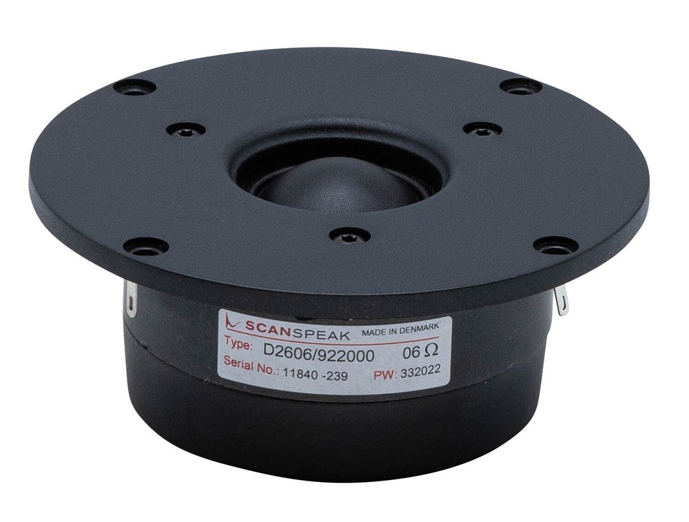 Scan-Speak Discovery D2606/922000 Dome Tweeter