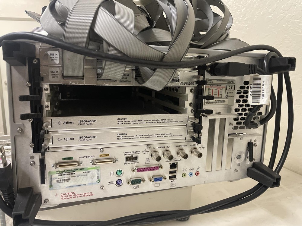 AGILENT 16902A LOGIC ANALYSIS SYSTEM WITH EXTRAS