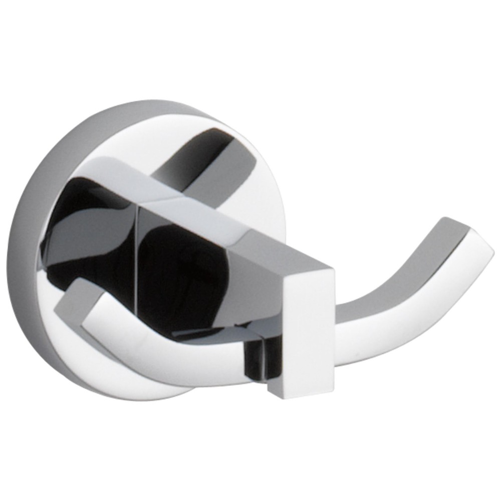 Delta IAO20536 Ribbon Double Robe Hook - Chrome