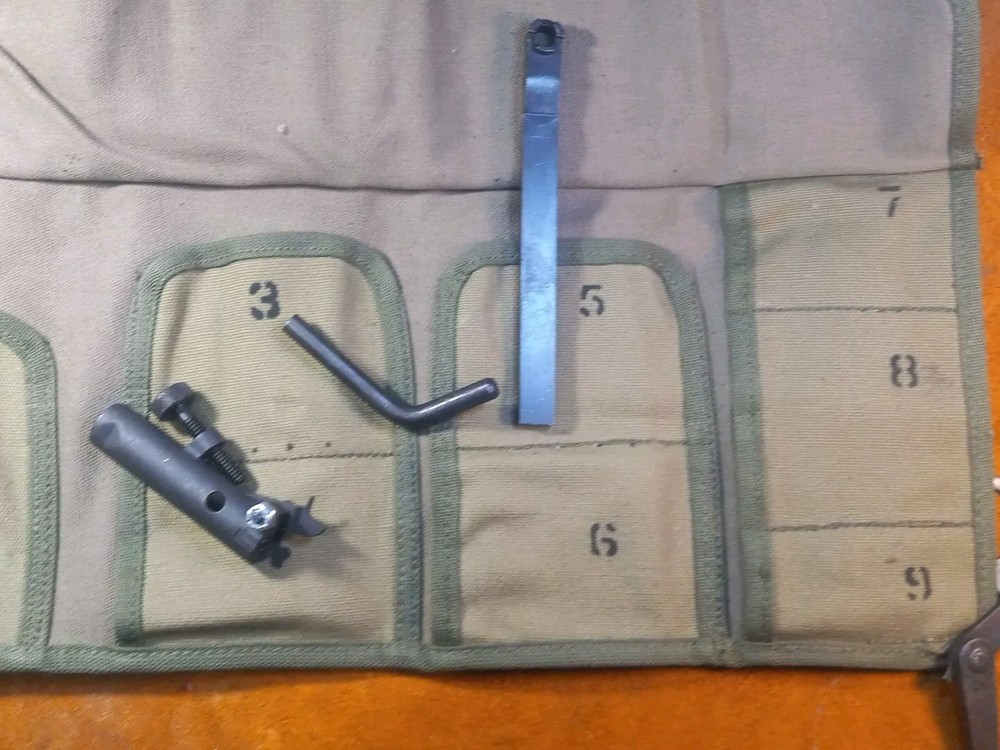 M1 Carbine Bolt Tool Kit With USGI M13 Tool Roll