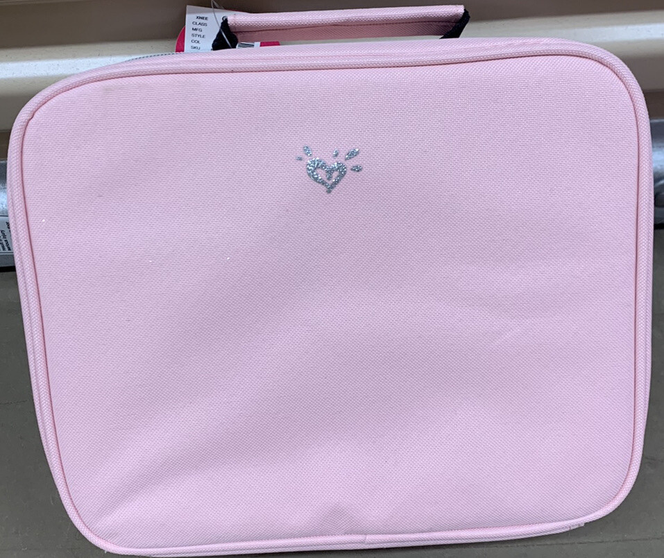 JUSTICE LUNCHBOX INITIAL “U” SHIMMERING ROSE GOLD SEQUINS