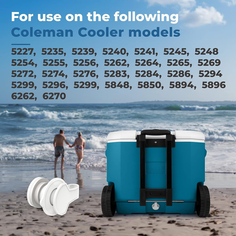 Cooler Standard Drain Plug Assembly Replacement for Coleman Standard Coolers ...