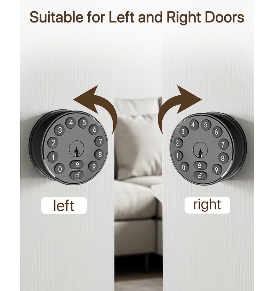 Keyless Electronic Deadbolt Door Lock (YL-68-MINI style)