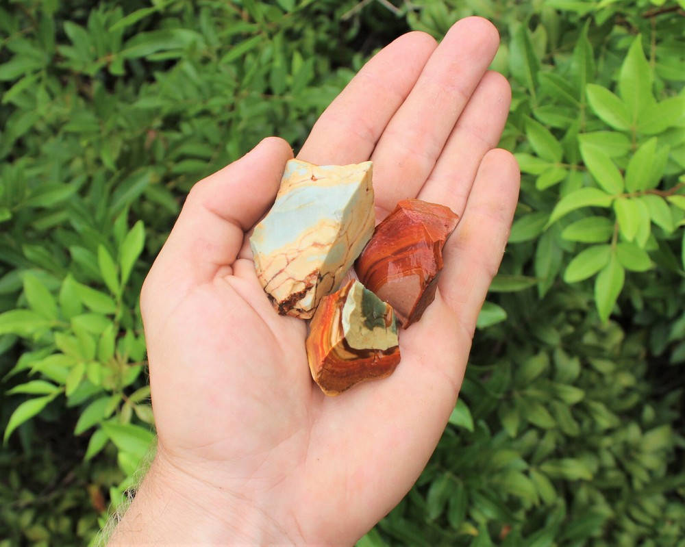 Polychrome Jasper Rough Natural Bulk Lots (Raw Polychrome Jasper, Desert Jasper)
