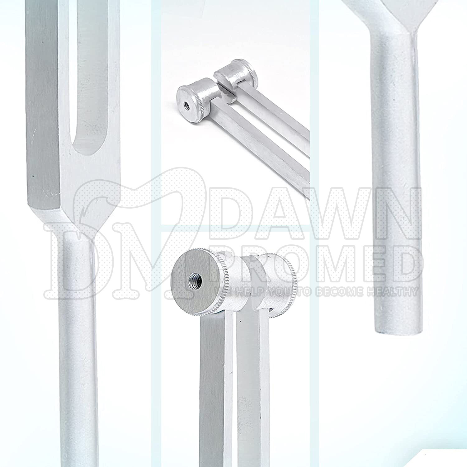 AMT 128 Hz Medical - German Grade Tuning Fork With Fixed Weights, Non-Magnetic