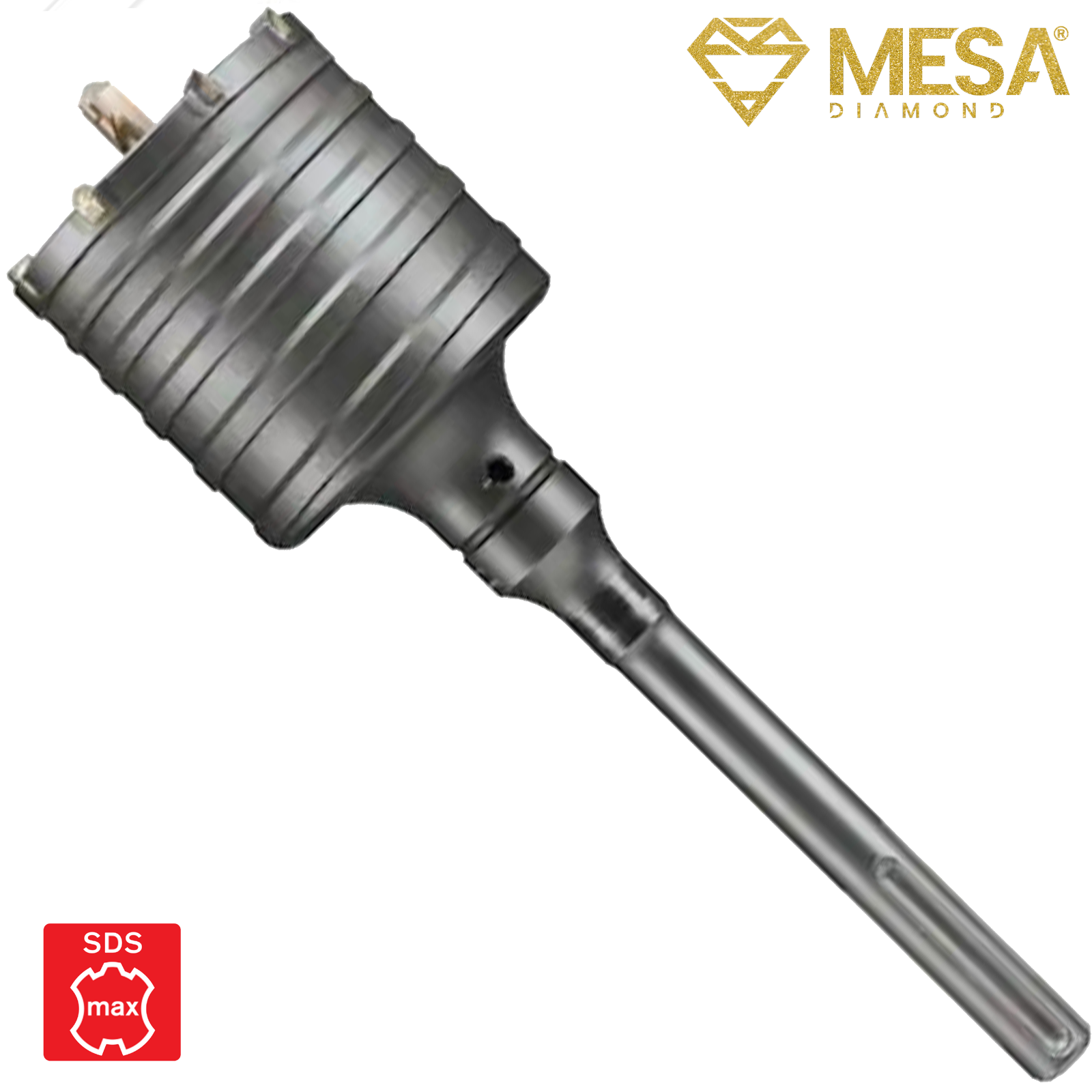 4 1/2 in (115mm) SDS-MAX CARBIDE Tipped Rotary Hammer Core Bit for Concrete