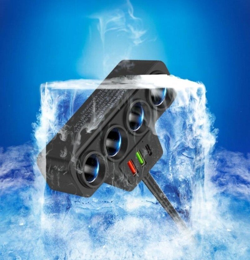 Car Cigarette Lighter Car Conversion Power Plug High Power Female Socket