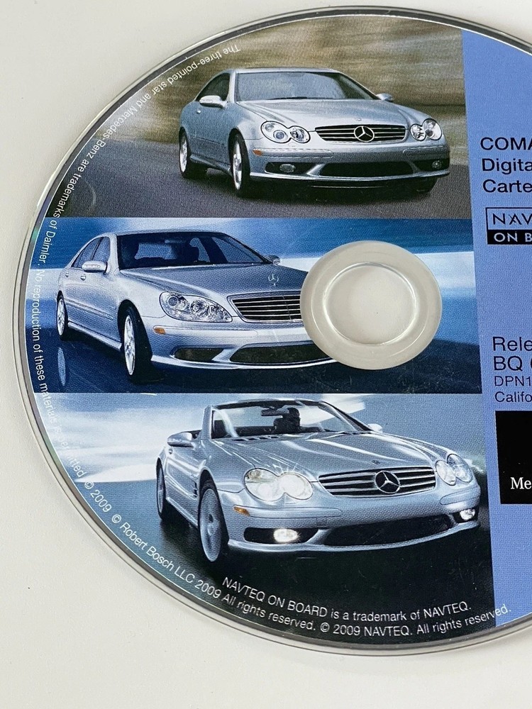 2000-2005 MERCEDES C CLK SL E G CL CLASS NAVIGATION CD 2010 VERSION OEM🟠