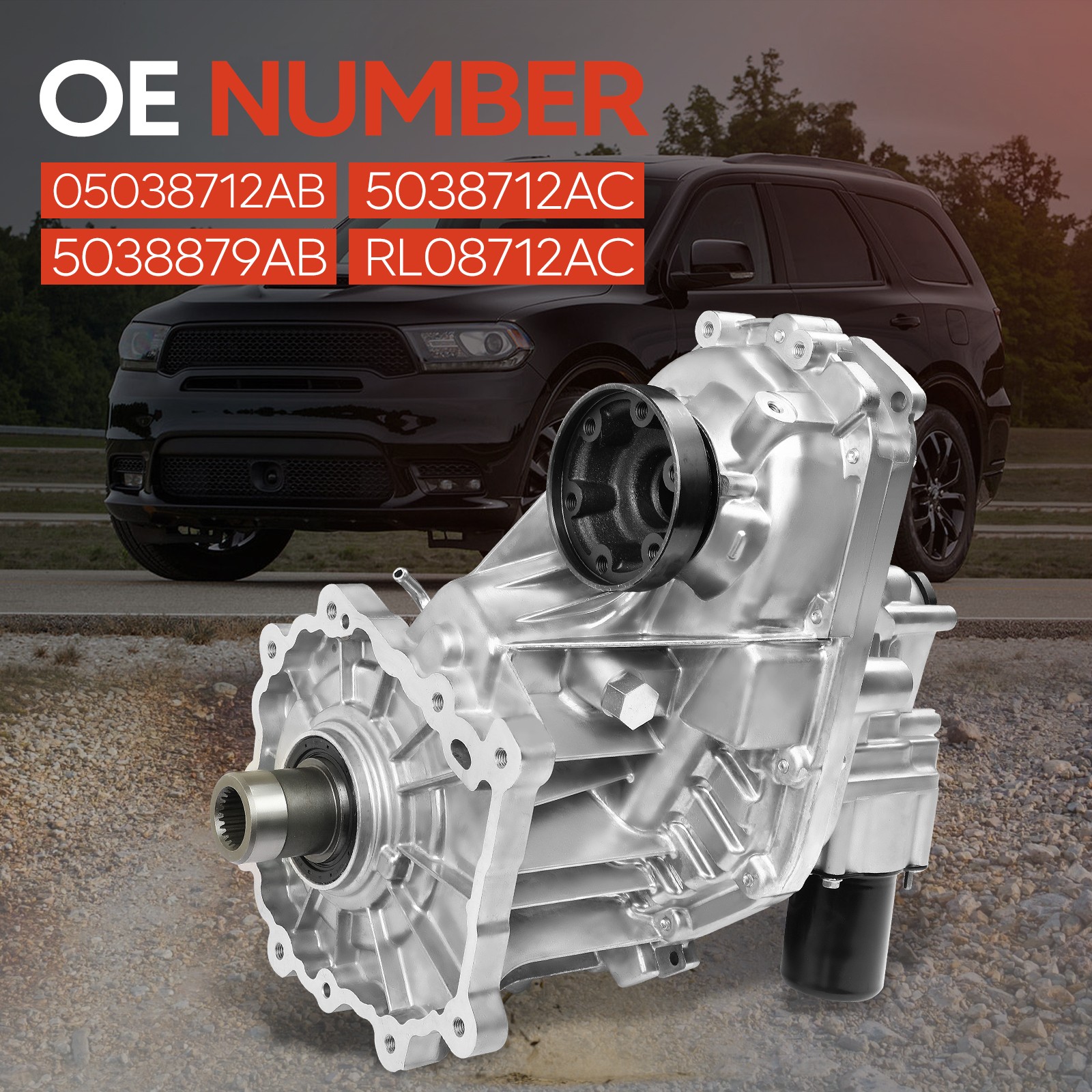 Transfer Case Assembly for Dodge Durango 2018-2023 Jeep Grand Cherokee 2014-2021