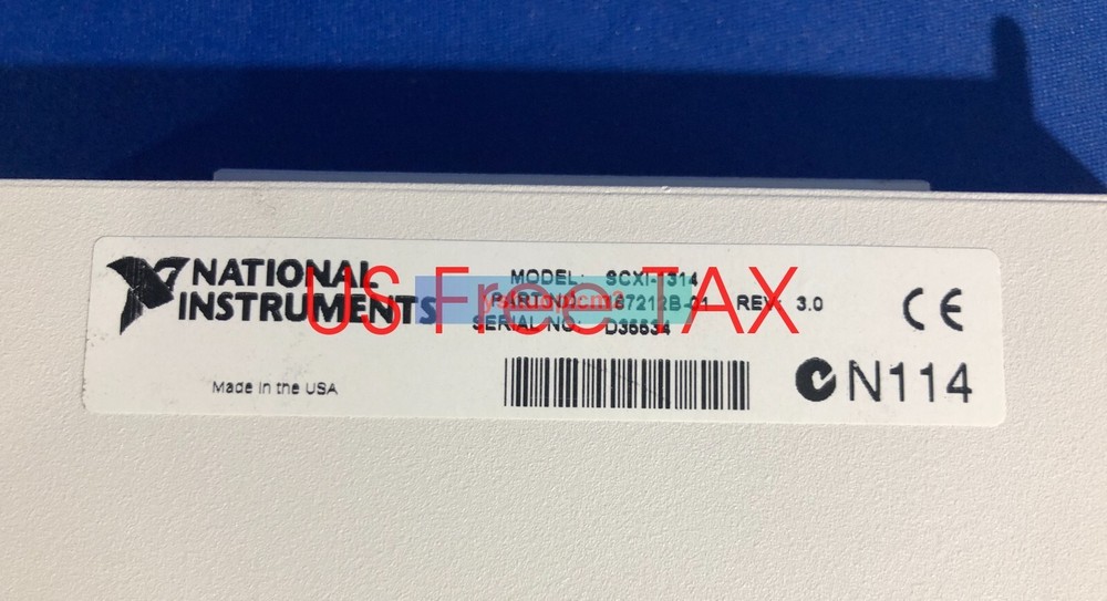 National Instruments NI SCXI-1314 Universal Strain Module -