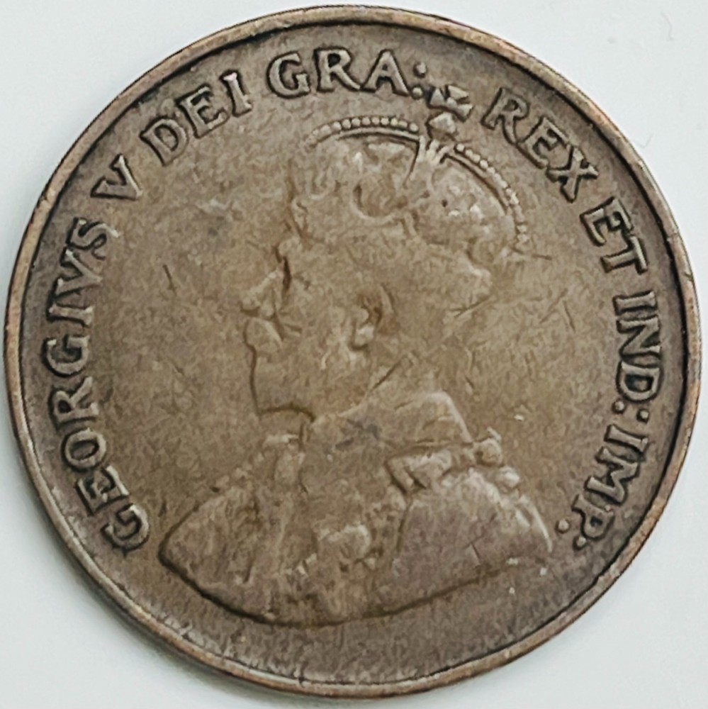 1920 Canada Small Cent KM# 28 Circulated Condition