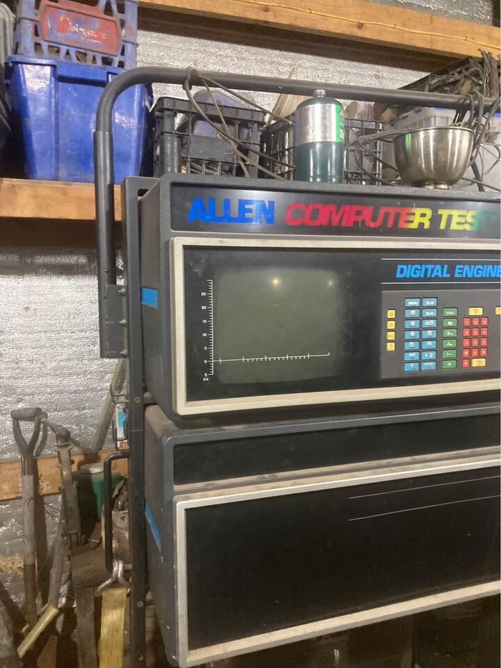 ALLEN computer TEST CENTER Engine ANALYZER FRAME BOOM ONLY PARTS CABLES PROBE S