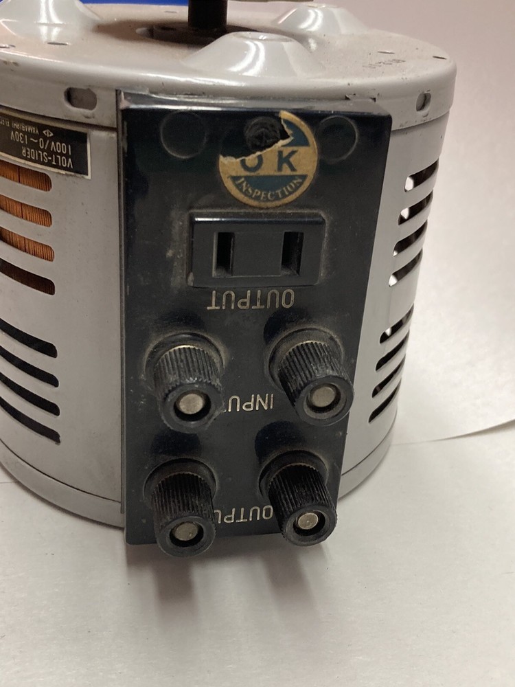 Yamabishi,57-2-16,Variable Transformer Volt Slider
