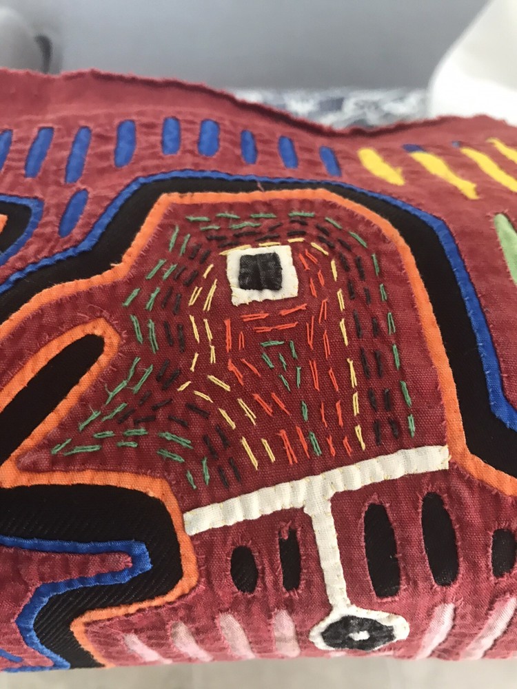 Mola Folk Art ~ Hand Sewn ~ Eagle