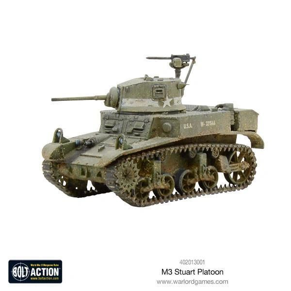 Bolt Action - M3 Stuart Platoon