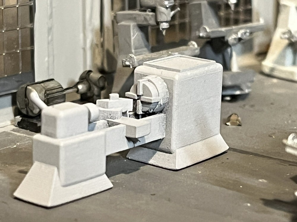 "HO scale Leblond machine Lathe