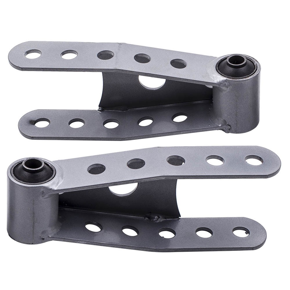 Rear 2"-3" Suspension Lowering Drop Shackles Kit for Chevy Silverado 1500 88-18