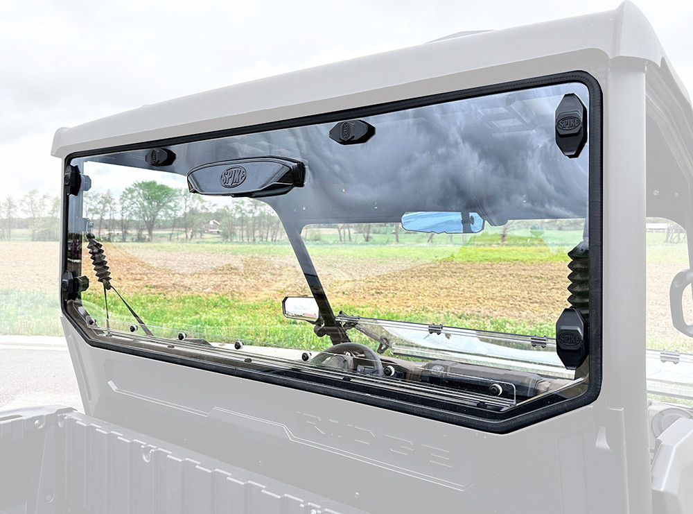 Kawasaki Ridge Rear Window Windshield Shield Panel Adjustable Vent 2024+