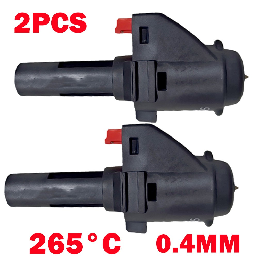 2Pc For Flashforge Adventurer 3/4 3D Printer Hotends 0.4mm 265°C Nozzle Assembly