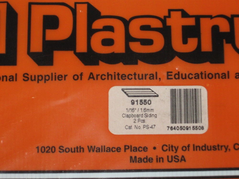 Plastruct N Scale 1:200 Patterned Sheets Train & Hobby Model Builds - 5 Choices