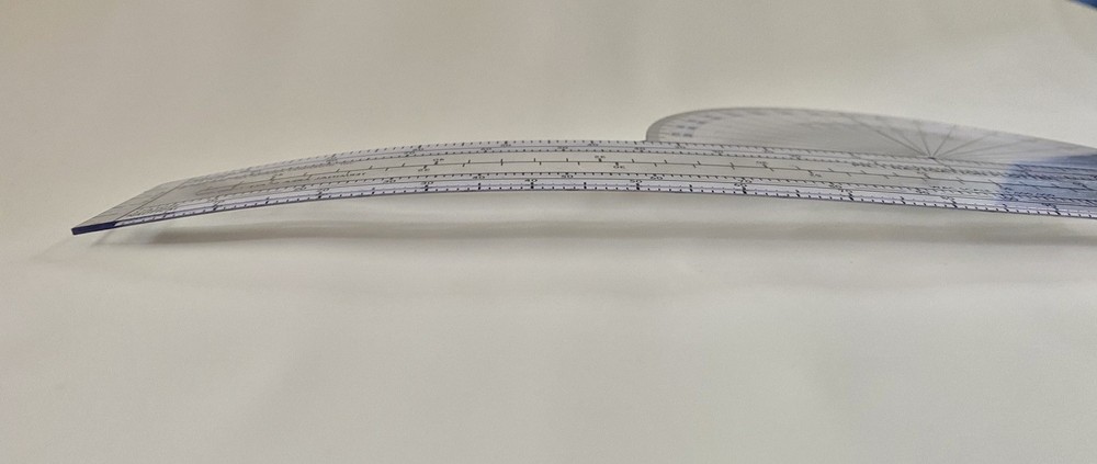 1985 Jeppesen Sanderson PN-1 Navigation Plotter