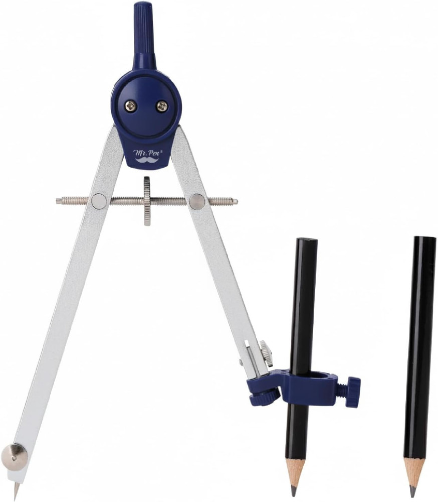 - Compass for Geometry, Compass with Pencil, Compass Drawing Tool, Drawing Compa