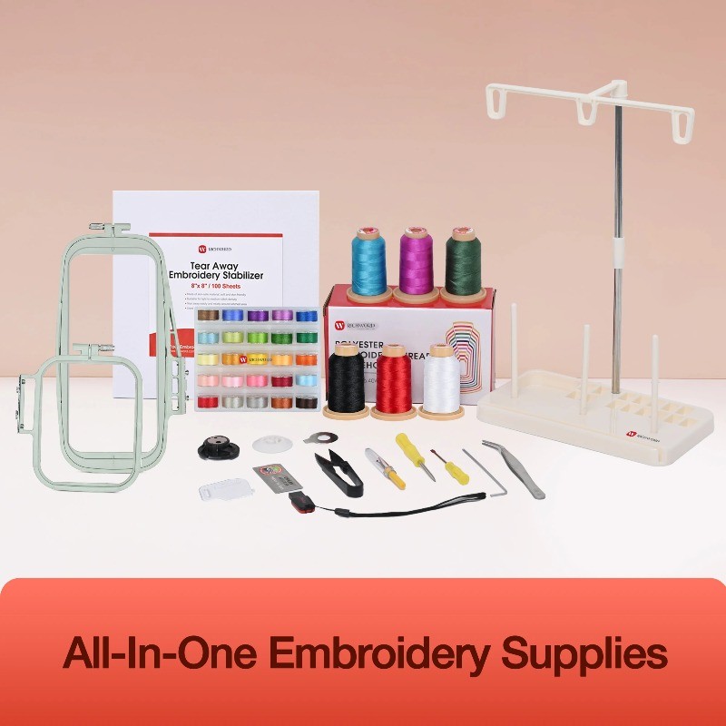 Embroidery Machine EOC05 Computerized Machine Include Threads&Tear