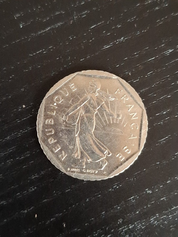 1981 2 Franc Coin