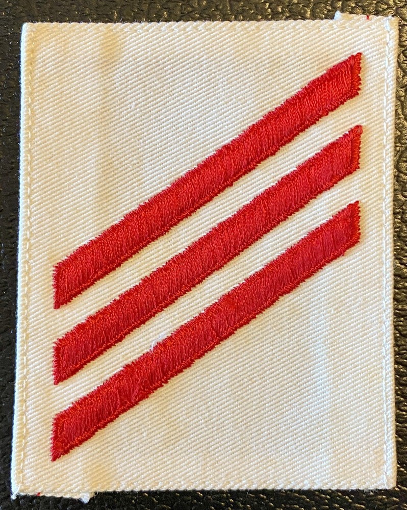 US Navy Rate Undesignated Fireman rank Patch USN E-3 Engineering Striker