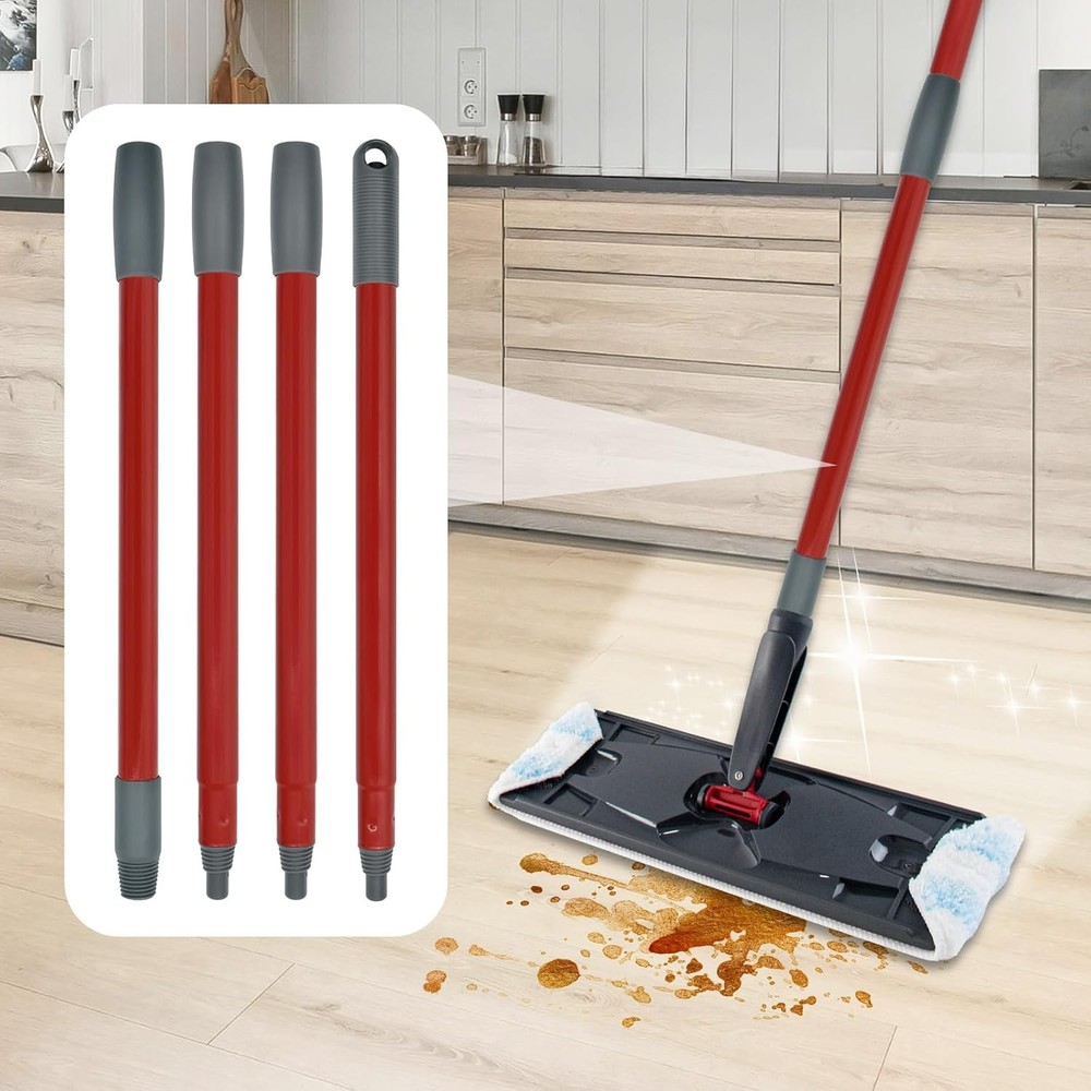 Mop Handle for Ocedar, O Cedar, Spin Replacement Red