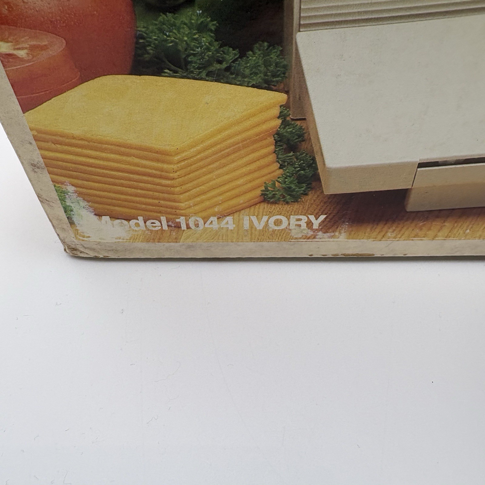 Rival 1044 Delicatessen Fold-Away Electric Food Slicer-Sliding Tray