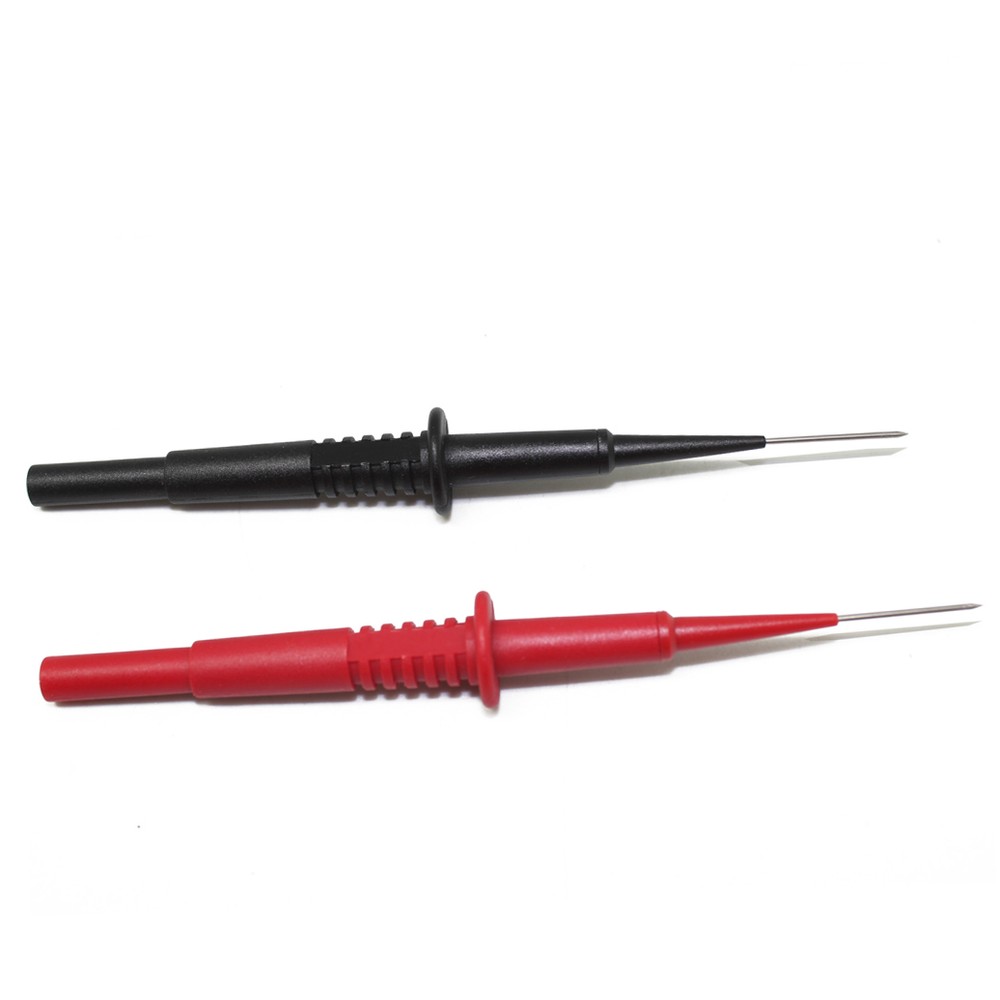 Aidetek sharp stainless needle test leads 4multimeter 600V 1A4mm socket 4FLUKE