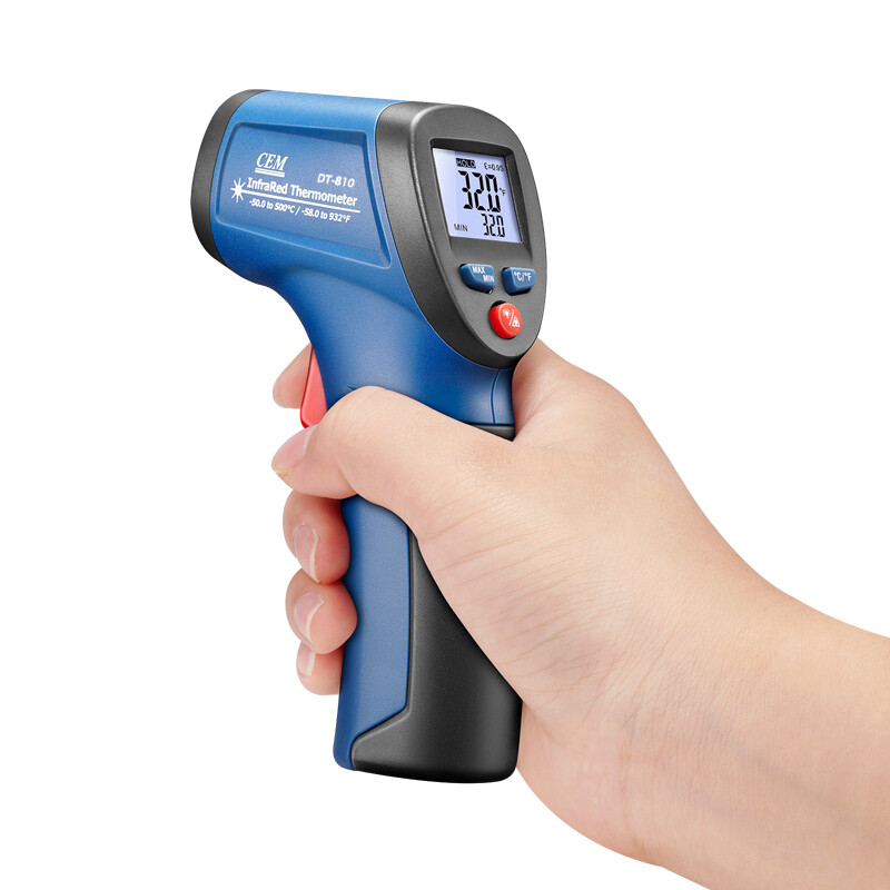 CEM DT-810 Mini Infrared thermometer Auto Range LCD Display
